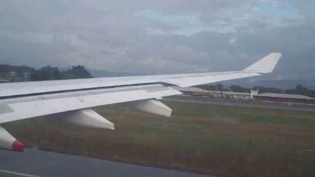 Taking off at Kota Kinabalu airport смотреть онлайн