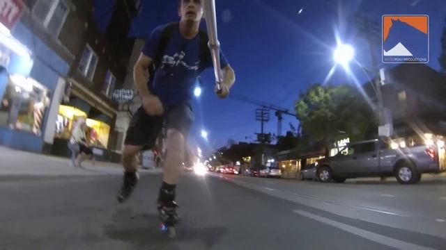 Skater Sparks It Up & Gets His Glow On смотреть онлайн