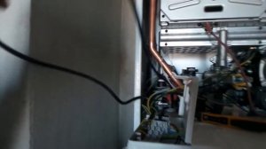 Замена питающего кабеля. Котел Baxi