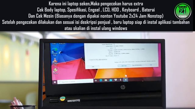 Laptop Seken HP 14 BS Downgrade Windows 7 Intel Core i3 Generasi 7 Kabylake смотреть онлайн