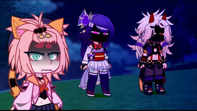 " look what you done " || meme || genshin impact || gacha club смотреть онлайн
