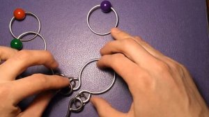 Проволочная головоломка Сила трех. Или, подковы.