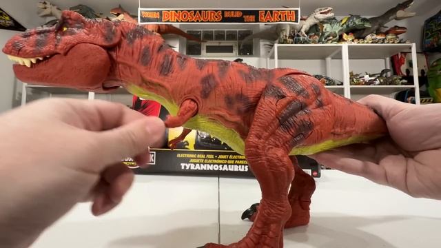 NEW CLASSIC T-REX UNBOXING — Mattel's Jurassic Park 30th Throwback Toy Review / collectjurassic.com смотреть онлайн