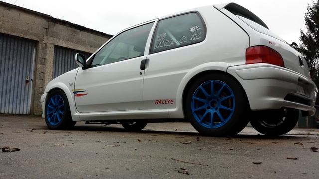 Démarrage 106 rallye 16s 175cv. смотреть онлайн