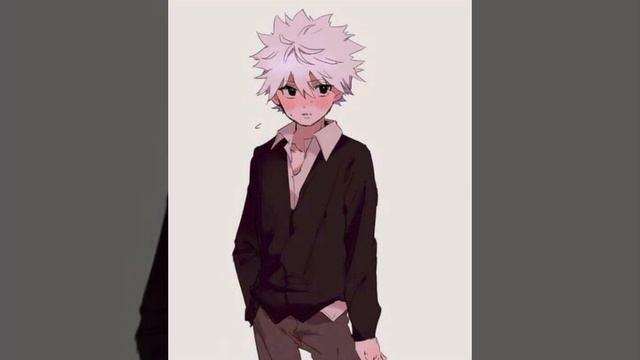 Русская озвучка АСМР с Киллуа. Т/и поцеловала Киллуа