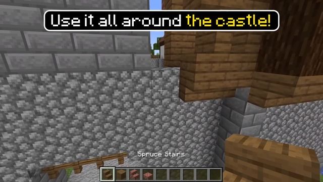 Minecraft: 15+ Castle Build Hacks! смотреть онлайн