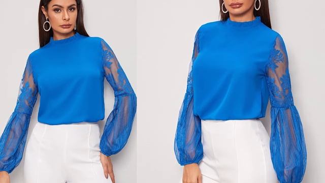 Very Fashionable BLOUSES 202/2021! NEW Collection! #7 смотреть онлайн
