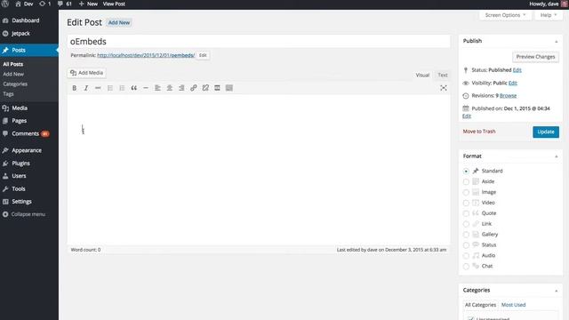NO WordPress oEmbed - Just Insert a Clickable Link смотреть онлайн