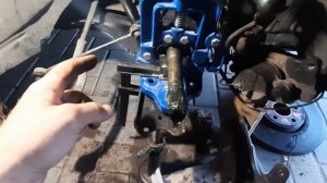 Не снимая полуось снять закисшую ступицу и шрус. Рено Эспейс 4 (Renault Espace IV)