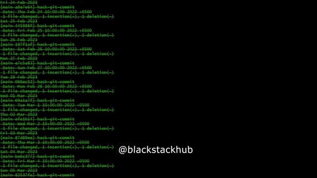 git commit hack смотреть онлайн
