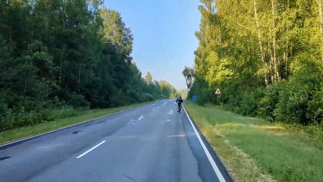 50 км на велосипедах с сыном | Шаблыкино - Горки - Шаблыкино 01.07.2023 смотреть онлайн