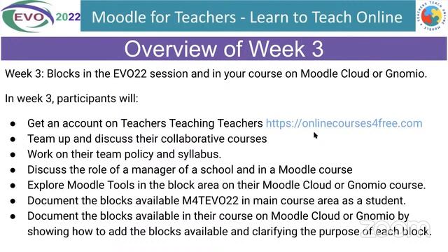 Moodle for Teachers - Learn to Teach Online - Weeks 2 and 3 смотреть онлайн