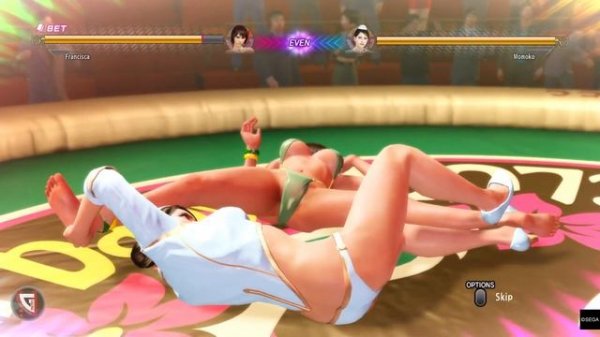 Female Wrestling Special Moves [Francisca Defeated - Part 3]