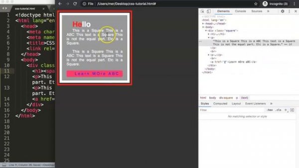 White Space Nowrap Property CSS | CSS Tutorial Part 77