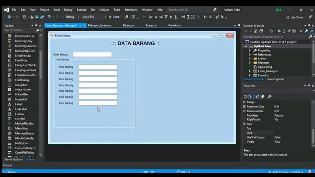7 Membuat Desain Form смотреть онлайн