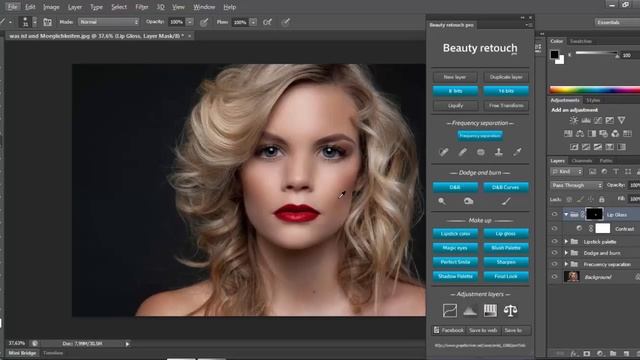 panel Beauty retouch pro смотреть онлайн