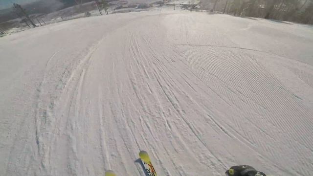 Горные лыжи тренировка. смотреть онлайн