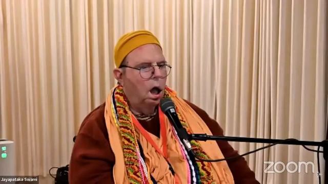 28.11.2022  Джагадананда пандит дает совет Санатане Госвами, ЕС Джаяпатака Свами Махарадж