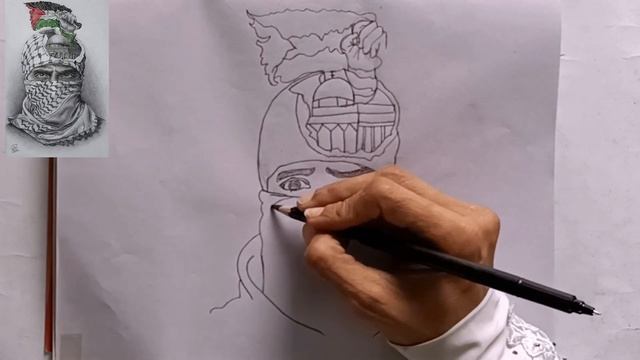 Free Palestine / How to Draw / pencil Drawing смотреть онлайн