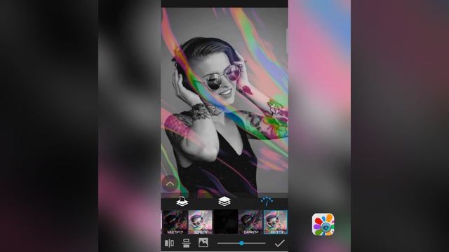 Add Vibrant Colors to your Photos | New editing idea with Blend at Photo Studio | Photo Editing смотреть онлайн