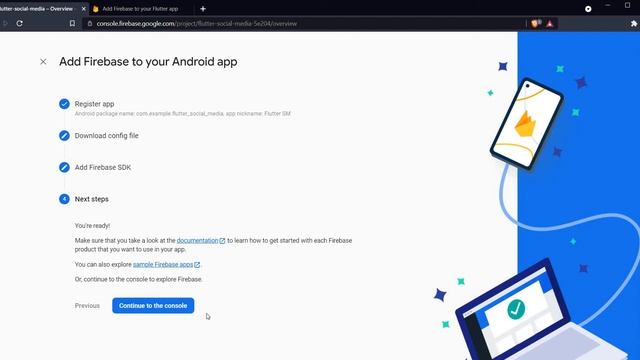 Adding Firebase to Android App Flutter [Flutter Firebase App Tutorial #1] смотреть онлайн