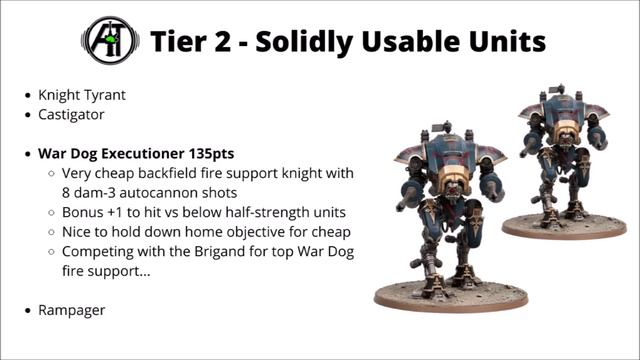 Chaos Knights Units Tier List In 10th Edition Warhammer 40K - Strongest And Weakest Datasheets?