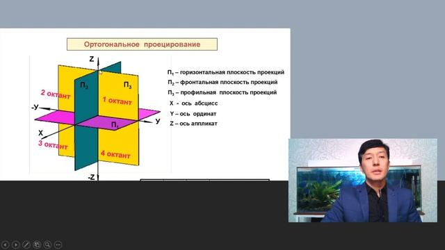 8 класс. 2 четверть. 1 урок. Тема: Проецирование смотреть онлайн