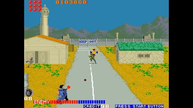 Cabal (1988) Arcade HD 60fps смотреть онлайн