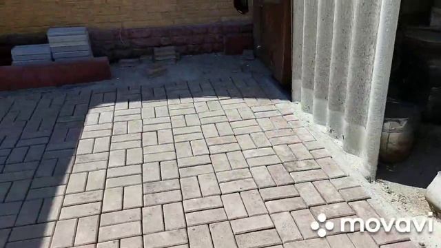 УКЛАДКА НОВОЙ БРУСЧАТКИ С ГЕРМАНИИ ПО ТЕХНОЛОГИИ ЧАСТЬ 3/3 смотреть онлайн