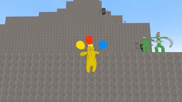 Who Has The Highest Jump? Camera Men Vs Rainbow Friends