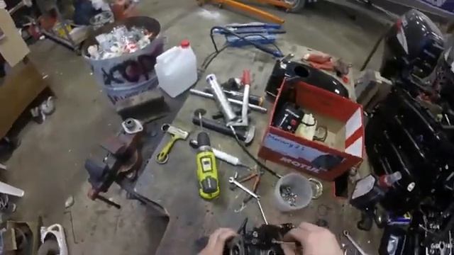 Сборка лодочного мотора Mercury 3 3 смотреть онлайн