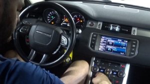 Ренж Ровер Эвок снятие сервисного режима после замены задних тормозных колодок