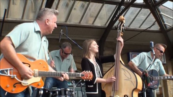 Black Cat Trio & Donna ''matchbox'' @ 50's Juke Box Jive  Morecambe