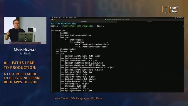 Jconf 2022 - Mark Heckler - All Paths Lead To Production A Fast Paced Guide to Delivering Spring B смотреть онлайн