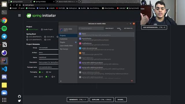 1 - Hello World com Spring смотреть онлайн