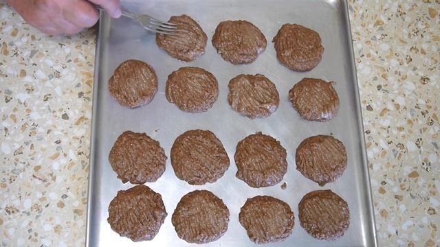 Печенье из Манки с Какао. Рецепт печенья без сливочного масла. смотреть онлайн