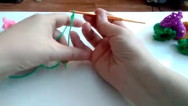 Вязание крючком с нуля. Урок 1. смотреть онлайн