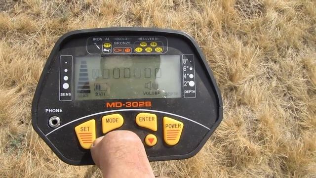 Металлоискатель MD 3028 Обзор + Тест в грунте