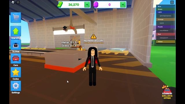 NEW TYCOON GAME - Roblox (Car Factory Tycoon) смотреть онлайн