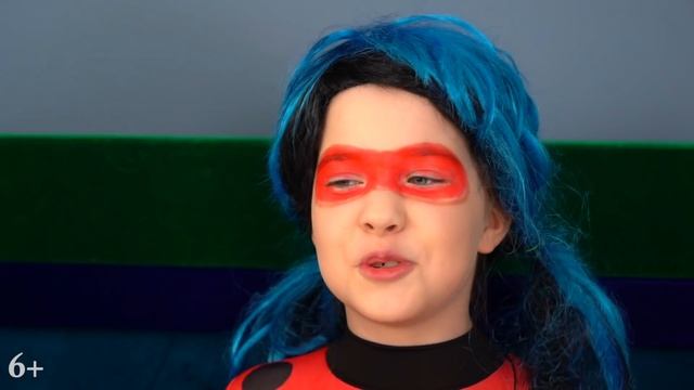 Как я стала ЛЕДИ БАГ! Урок макияжа от Харли Квин ?/6+ смотреть онлайн