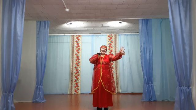 Узуновский СДК. Бугровская С.А. "Ах ты, степь широкая", "Ой, при лужку, при лужке". смотреть онлайн