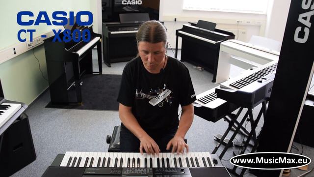 Casio CT-X800 Keyboard смотреть онлайн