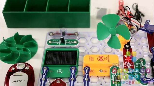 Конструктор электрический, Знаток Альтернативные источники энергии смотреть онлайн