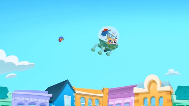 Super Hero Morphle's Crazy Animal Mixer! Shark Mixed with Elephant, Lion + cat and more Kids Video смотреть онлайн
