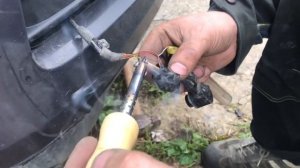 Touareg NF ремонт парктроников проводки