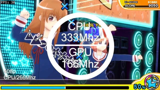 Miracle Girls Festival - 544p Resolution Hack Framerate Test For PS Vita
