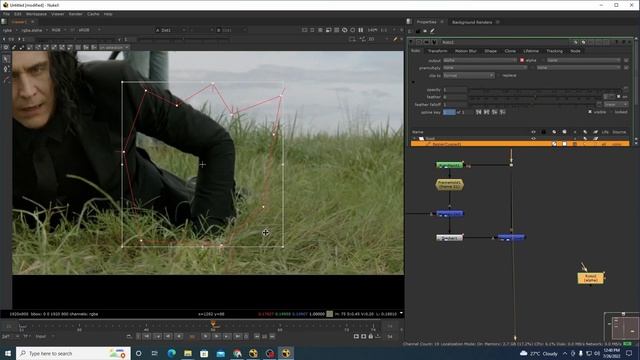 Nuke Tutorial: How to create clean plate for grass||transform Masked | Transform [HINDI] class _14 смотреть онлайн
