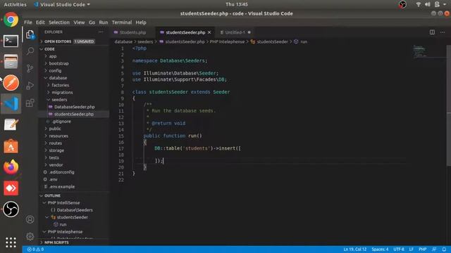 Seeder in Laravel Part #19 | Laravel 8 tutorial in Hindi смотреть онлайн