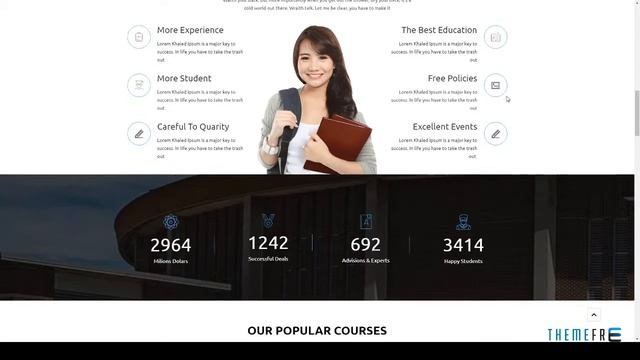 SmartSchool - Creative Responsive School, Education Joomla Template W смотреть онлайн
