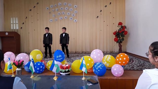 33-umumiy o'rta ta'lim maktabi 2"B sinf o’quvchisi Sunnatov Hasan va Husan ijrosida"Ustozlar"qòshiģ смотреть онлайн